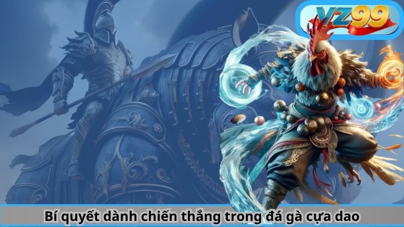 Bí quyết dành chiến thắng trong đá gà cựa dao