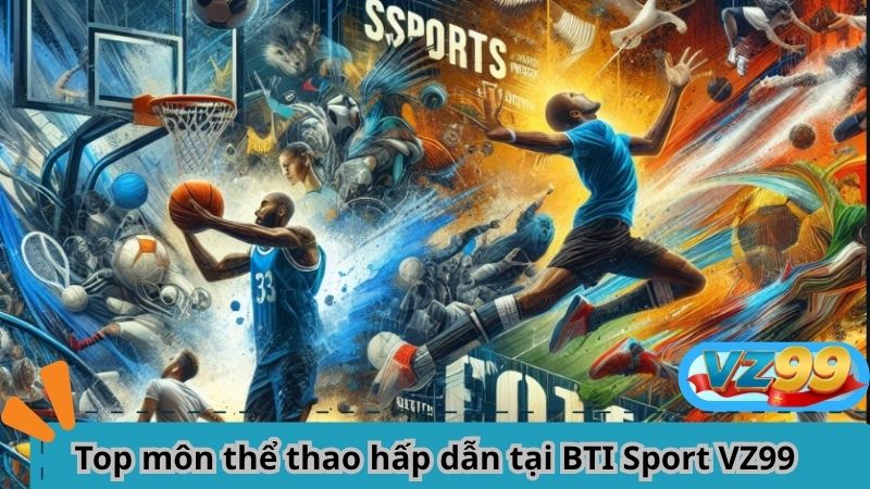 Top môn thể thao hấp dẫn tại BTI Sport VZ99