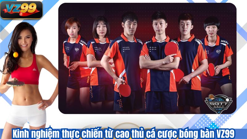Kinh nghiệm thực chiến từ cao thủ cá cược bóng bàn VZ99